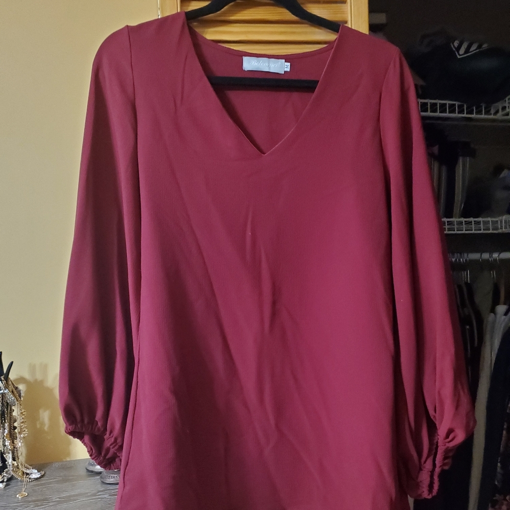 Puff sleeve dress Tunic